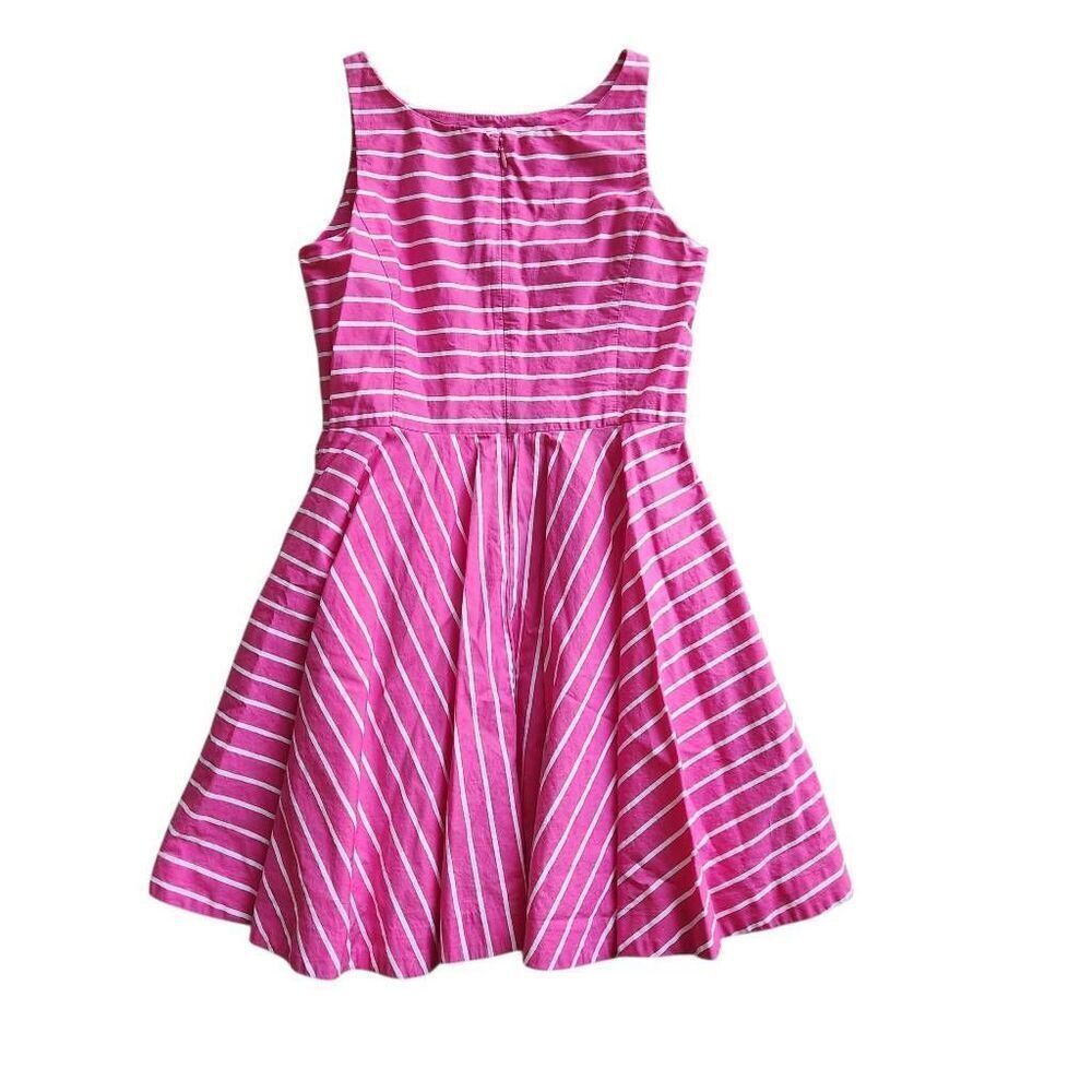 Polo Ralph Lauren Dress Girls 16 Fit and Flare Sundress Striped Cotton